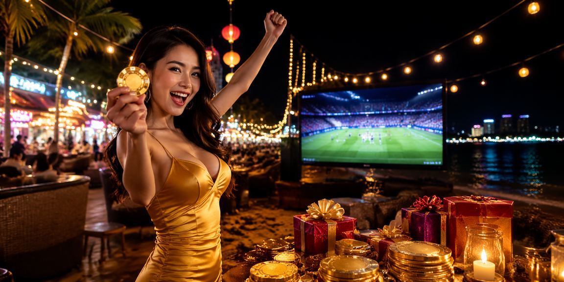 Chợ đêm Nha Trang với không khí giải trí và cá cược sôi động về đêm