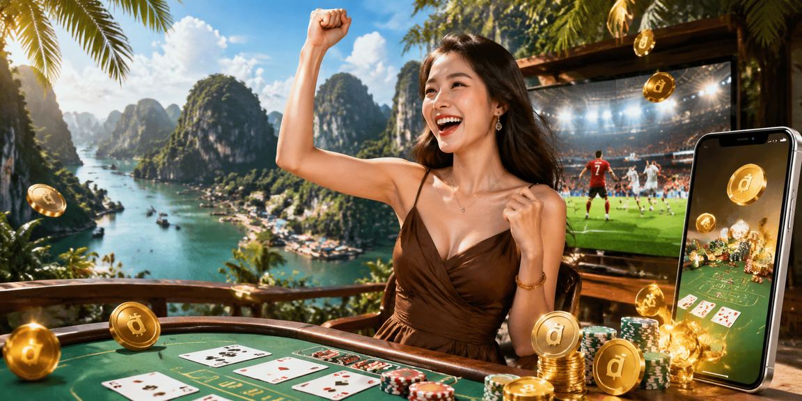 Người dùng Ninh Bình chơi baccarat trực tuyến qua điện thoại tại quán cà phê